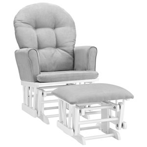 grand royale swivel glider and ottoman