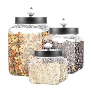 Glass Kitchen Canisters Jars