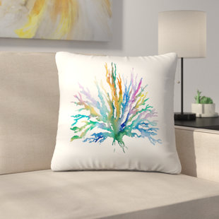salmon colored pillows