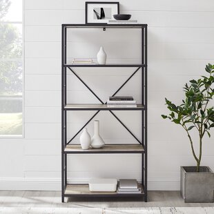 Details about  / Round Cube Wall Shelf Wrought Iron Black Gold Frame Wood Storage Display shelves
