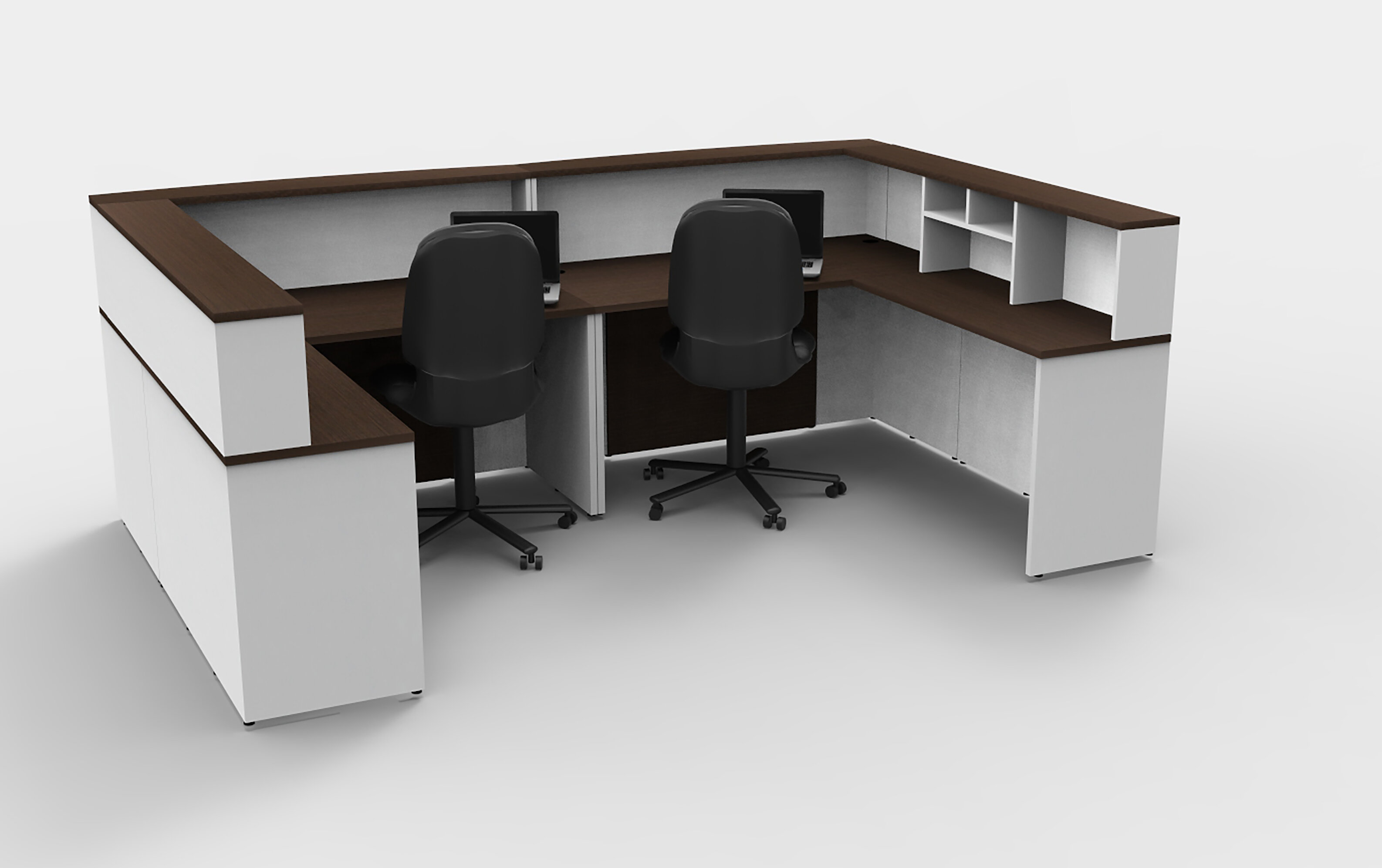 Latitude Run Office Reception Centre 2desk Collaboration Furniture