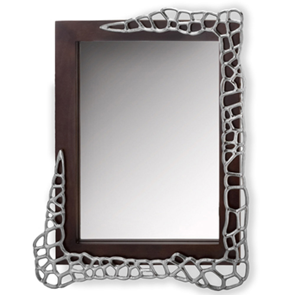 Wrought Studio Kaisha Honeycomb Modern And Contemporary Accent Mirror Wayfair
