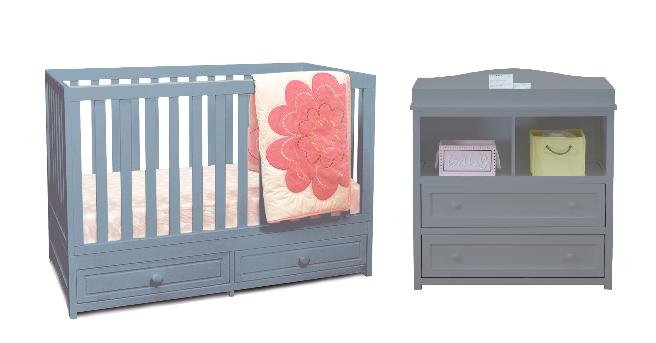 Harriet Bee Salmeron Convertible Standard Nursery Furniture Set Wayfair Harriet Bee Salmeron Convertible