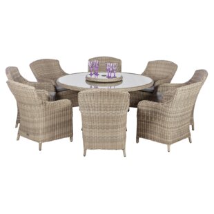 Swindon 8 Seater Dining Set With Cushions Image