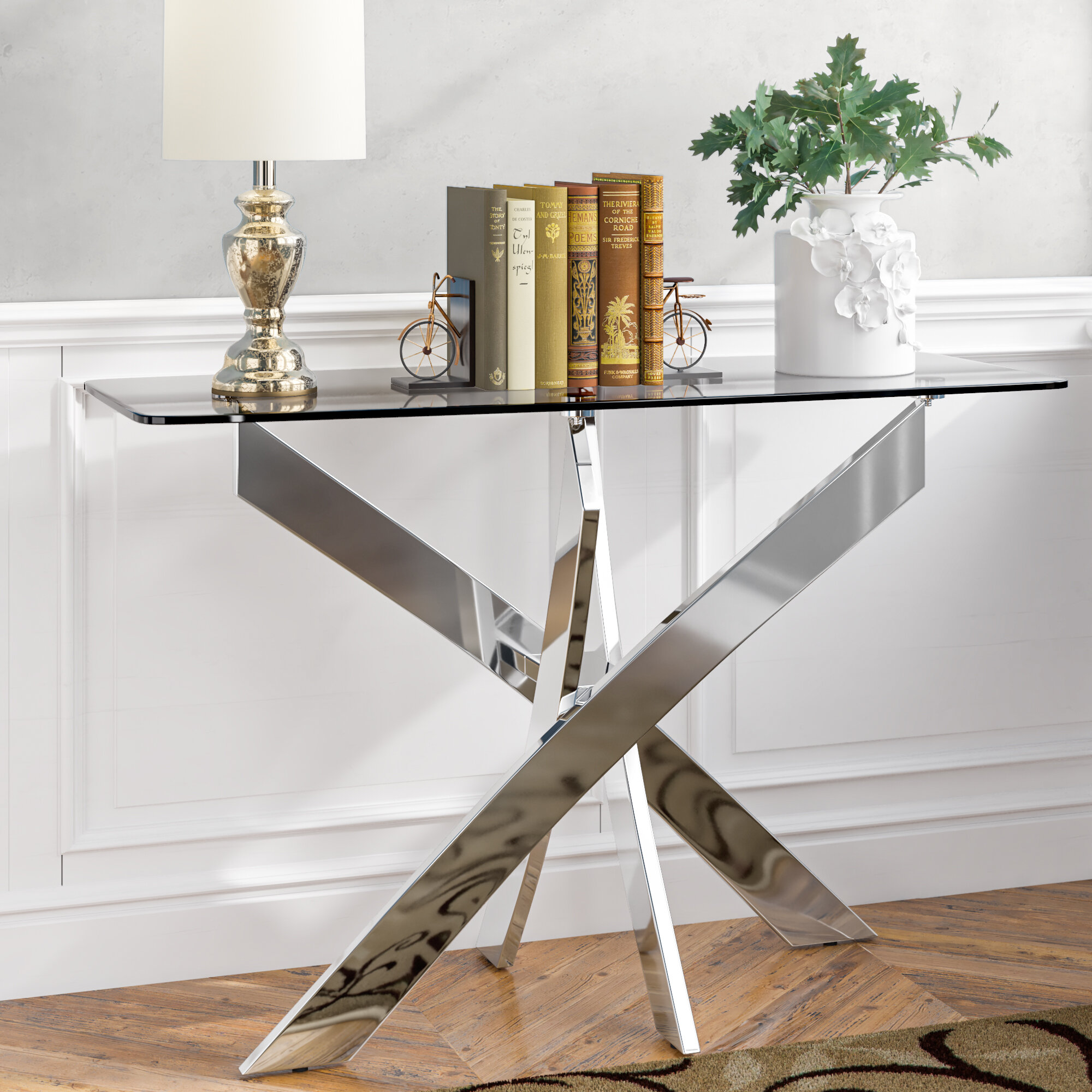 Orren Ellis Magallanes 4525 Console Table Reviews Wayfair