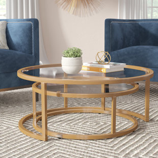 Evie 2 Piece Coffee Table Set by Everly Quinn Reviews