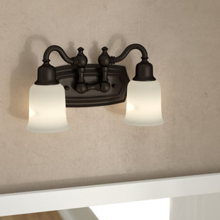 Best Biggerstaff 2-Light Vanity Light By Three Posts Wall Lights Biggerstaff 2-Light Vanity Light By Three Posts Wall Lights