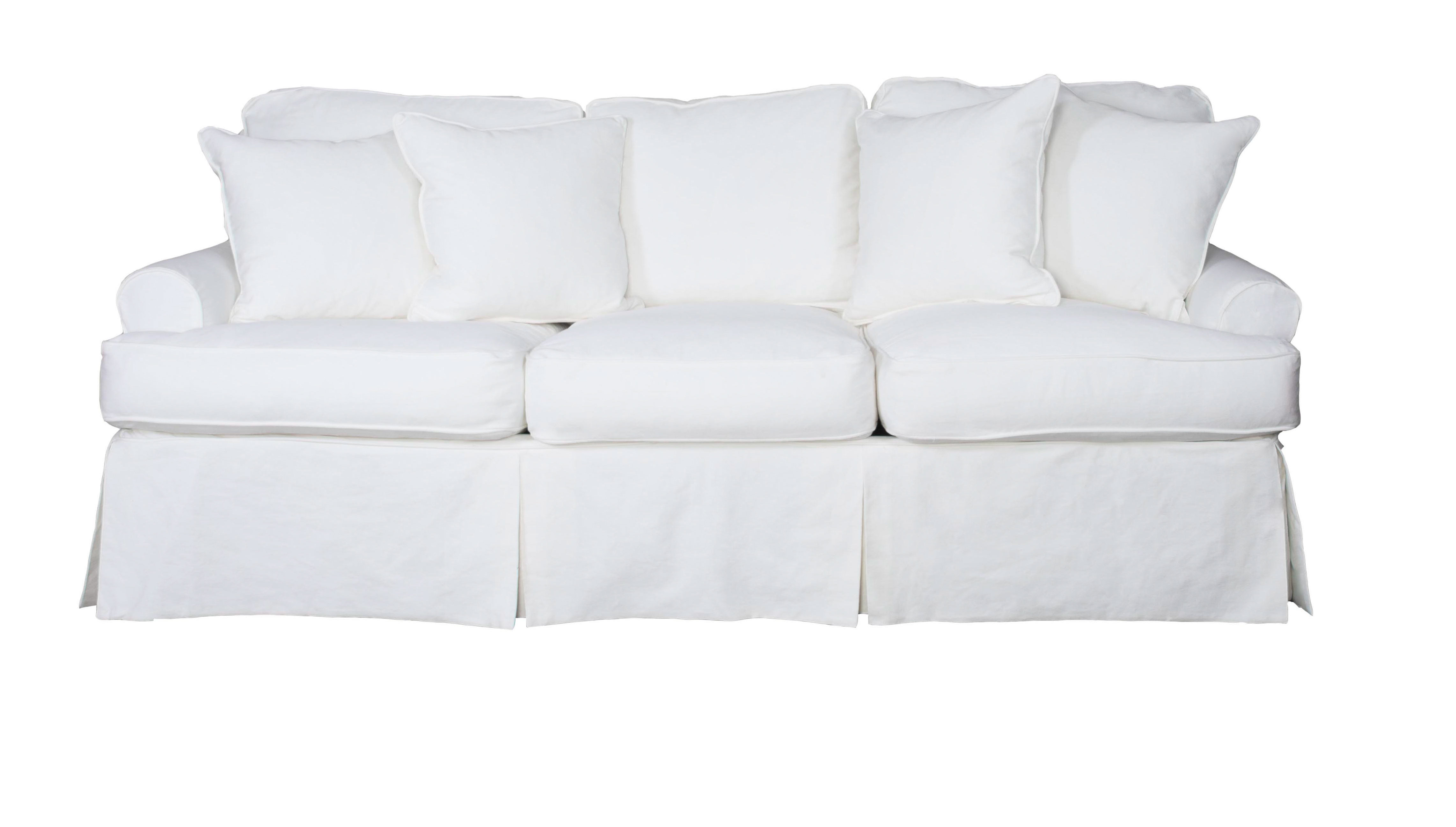 Laurel Foundry Modern Farmhouse Telluride T Cushion Sofa Slipcover