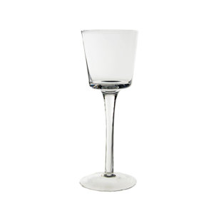 Long Stem Gl Candle Holders Wayfair Stemmed Gl Candlestick Set Of 24