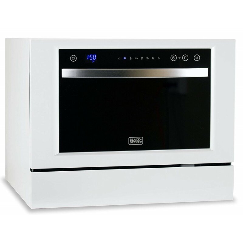 Black Decker 21 5 Countertop Dishwasher Reviews Wayfair