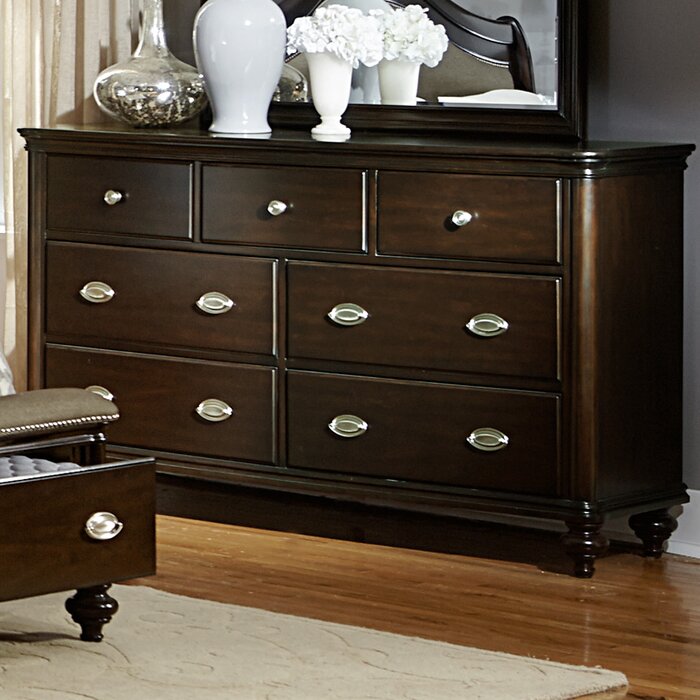 Darby Home Co Nathaniel 7 Drawer Double Dresser Wayfair