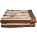 Brown Striped Bath Towels You Ll Love In 2020 Wayfair