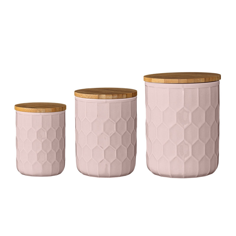 Scandinavian 3 Piece Kitchen Canister Set Reviews Allmodern Scandinavian 3 Piece Kitchen Canister Set
