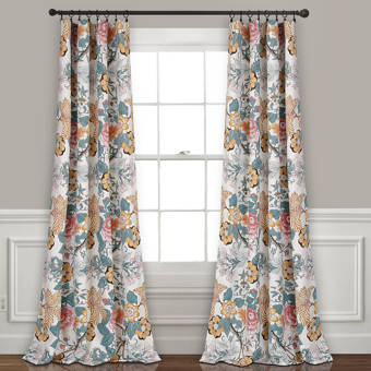 East Urban Home Oklahoma City Basketball Striped Blackout Rod Pocket Single Curtain Panel Wayfair