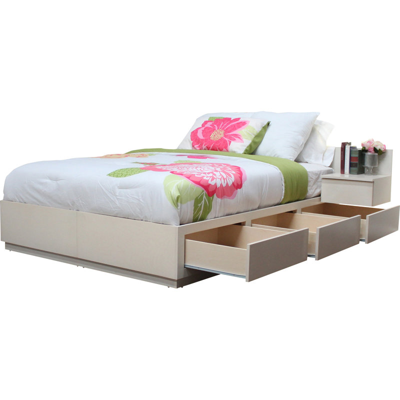 Winston Porter Schwabe Storage Platform Bed Reviews Wayfair