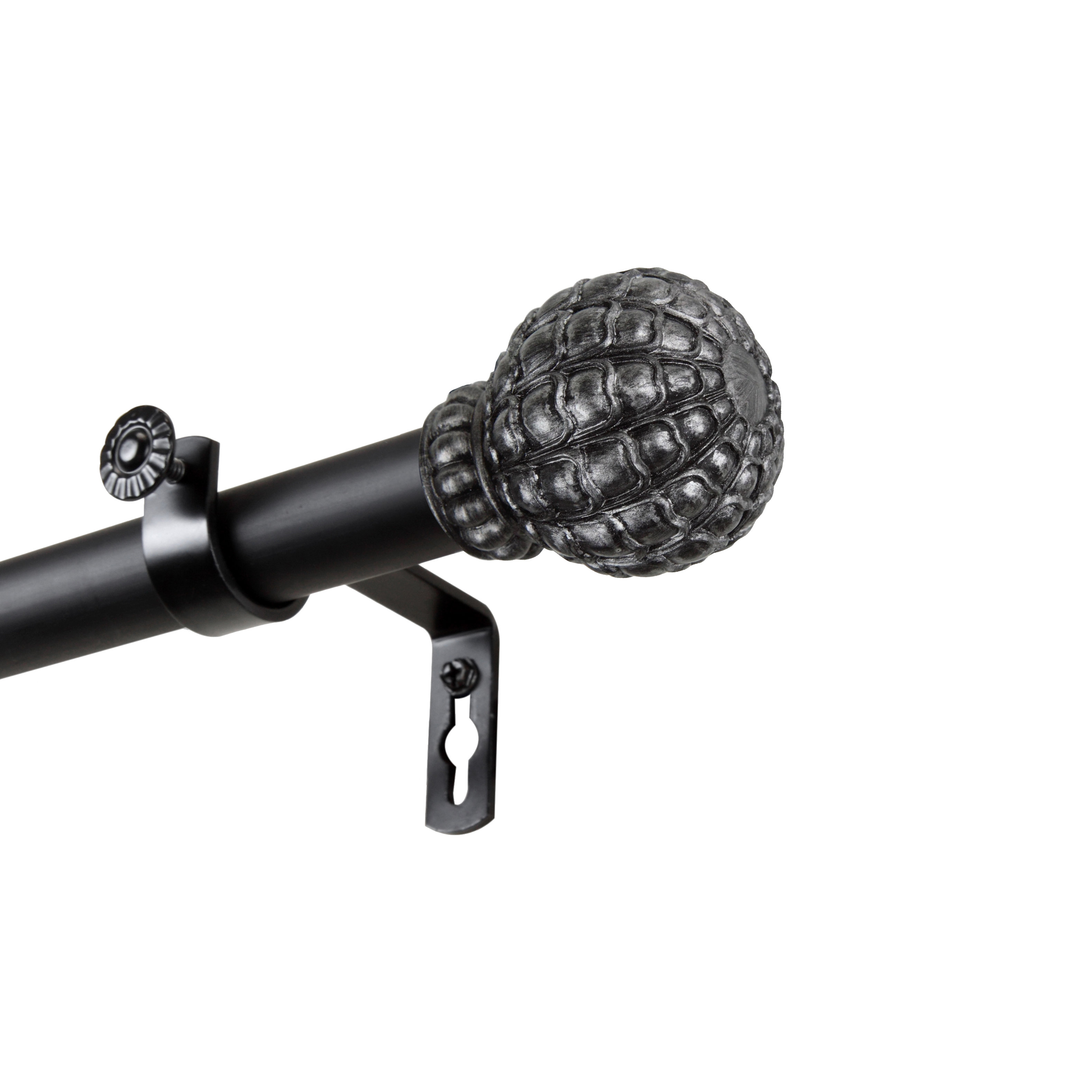 Ophelia Co Batton Pod Single Curtain Rod Wayfair