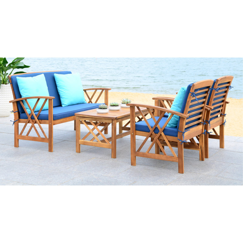 Medora 4 Piece Sofa Seating Group With Cushions Reviews Joss