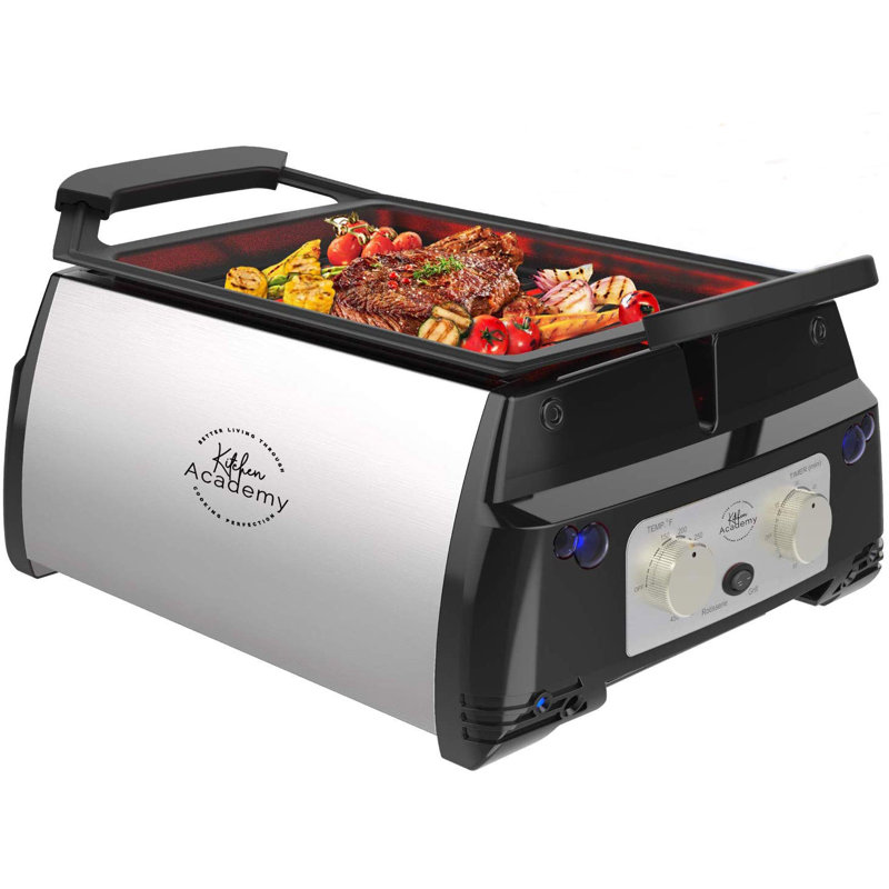Kitchen Academy Electric Grill Non Stick Electric Grill And Panini