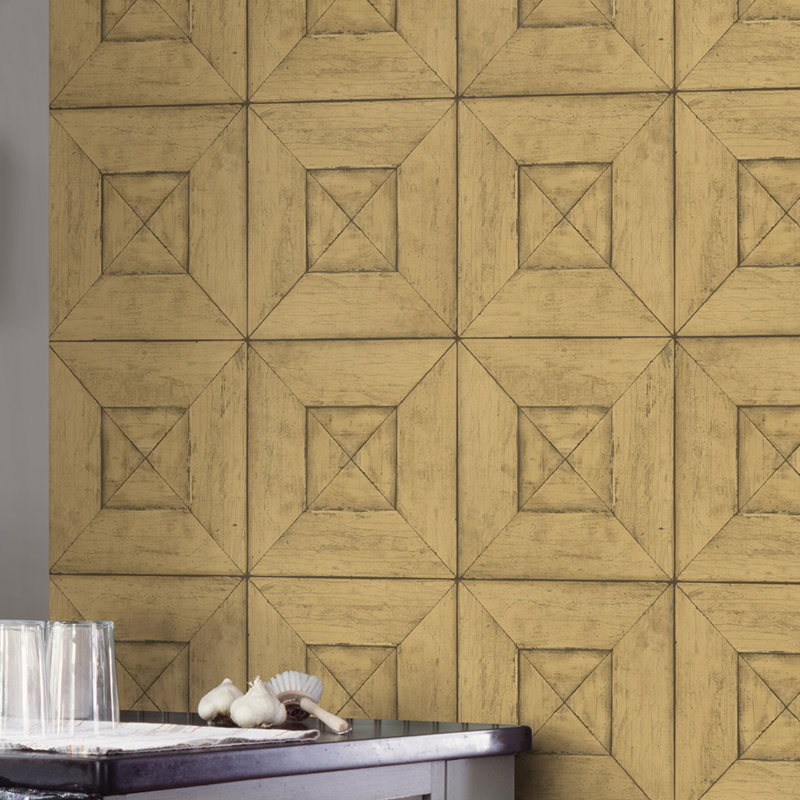 Brewster Home Fashions Verity Wood 33 L X 20 5 W Wallpaper Roll