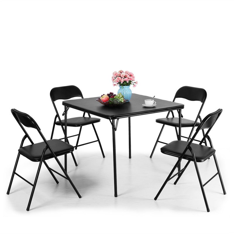 wayfair folding table and chairs