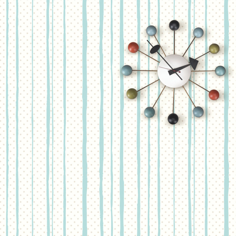 Wrought Studio Rummel All Mixed Up 16 5 L X 20 5 W Stripes Peel