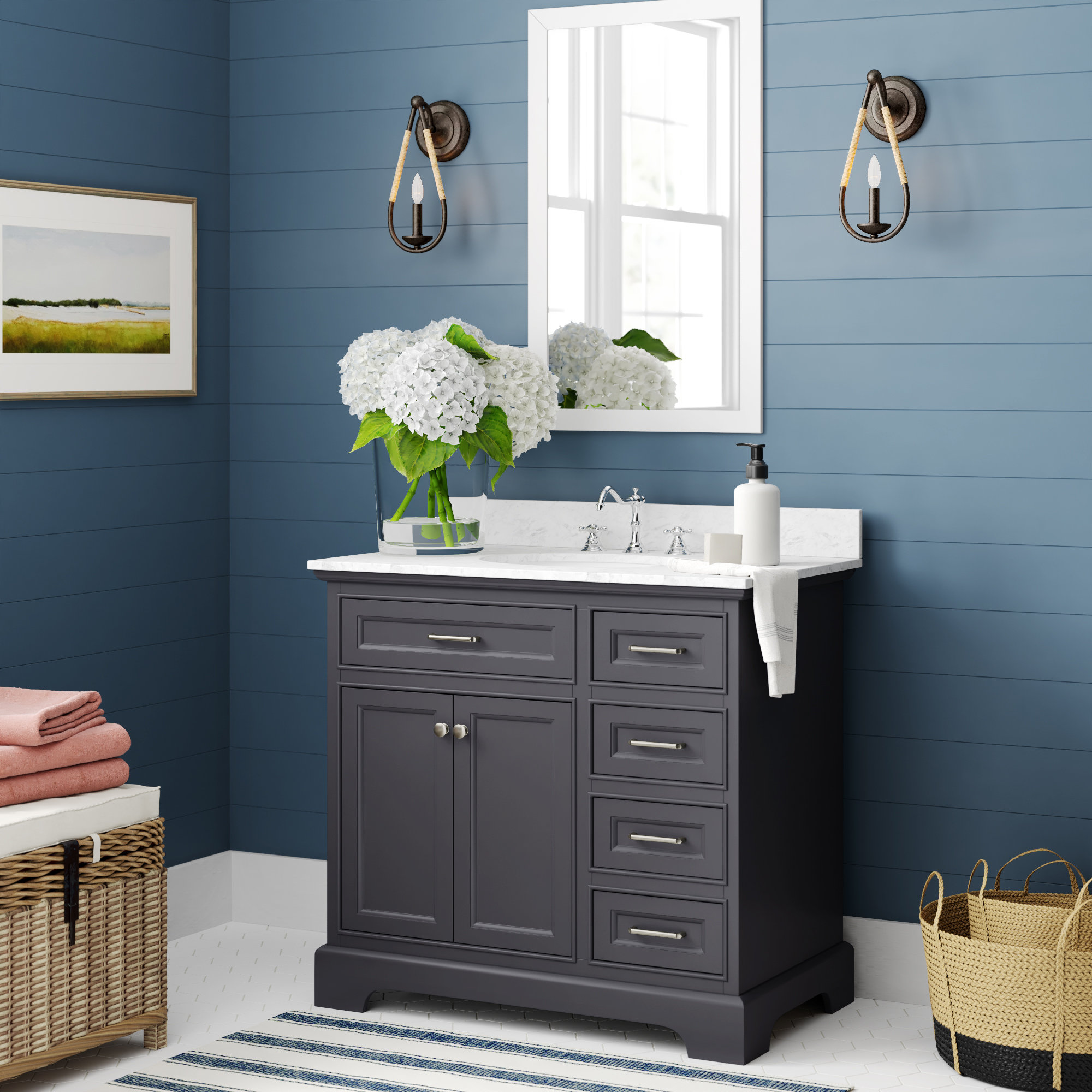 Austintown 36 Single Bathroom Vanity Set Reviews Birch Lane Single Bathroom Vanity Set