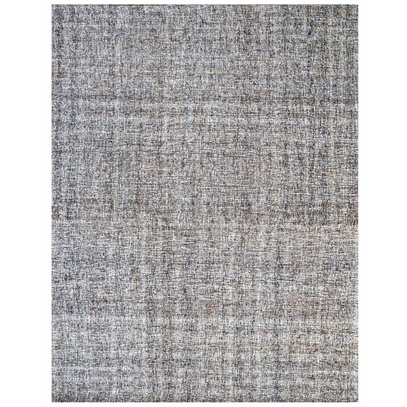 Texture Wool Hand-Woven Taupe/Ivory Area Rug