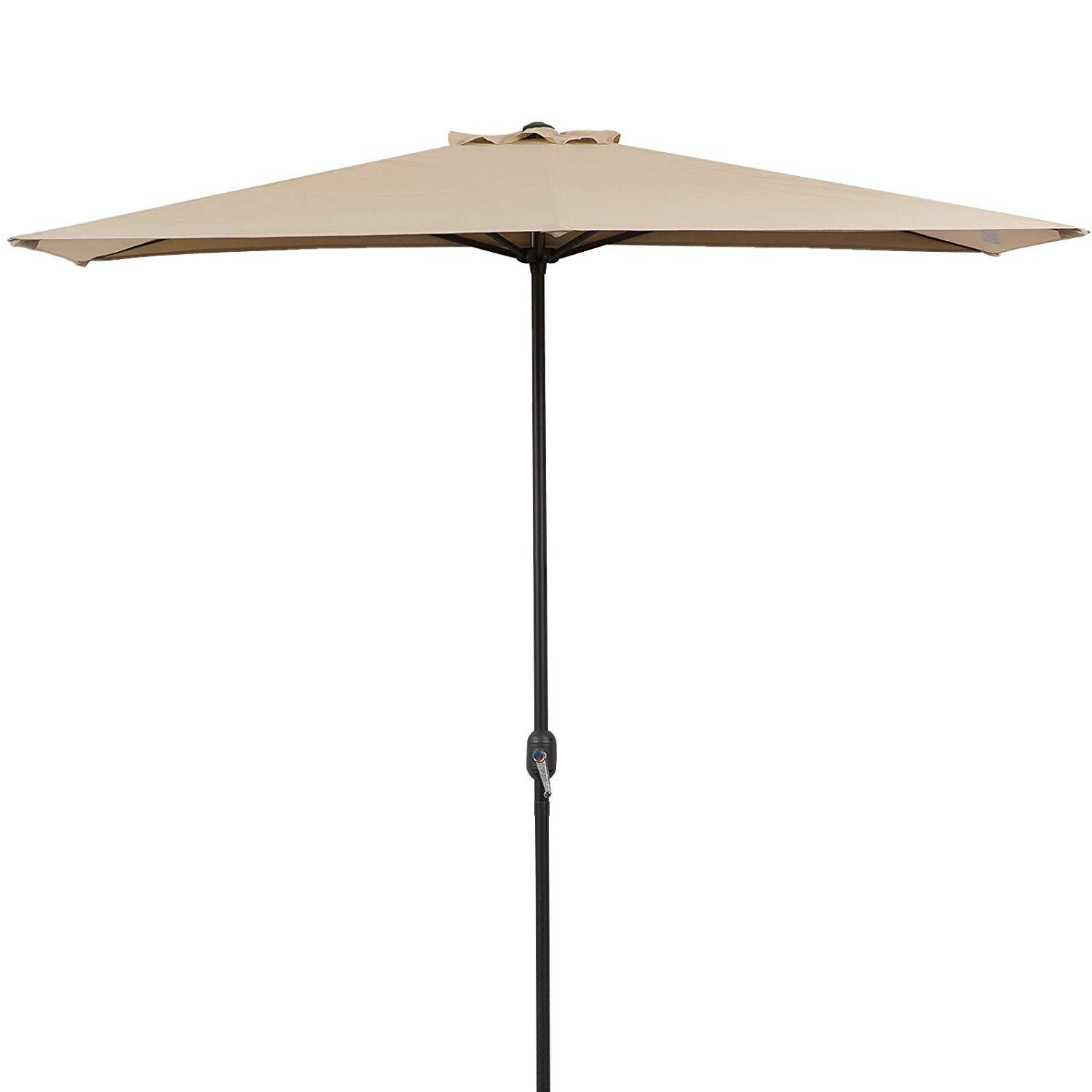 half rectangular parasol