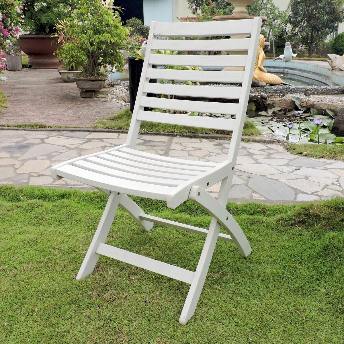 Sabbattus Folding Patio Dining Chair Reviews Birch Lane