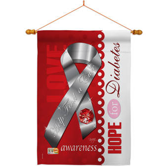 Carson Home Accents Always In Our Hearts 2 Sided Polyester Polyester Blend 18 X 13 In Garden Flag Wayfair