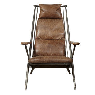 Go to store & view more images Highway To Home Chief Leather Armchair