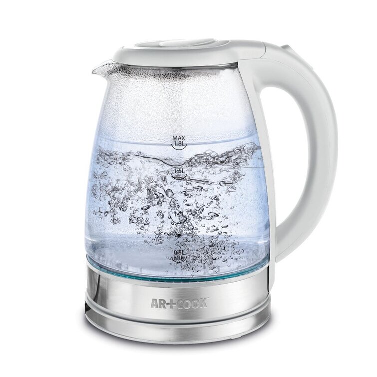 glass kettle no plastic