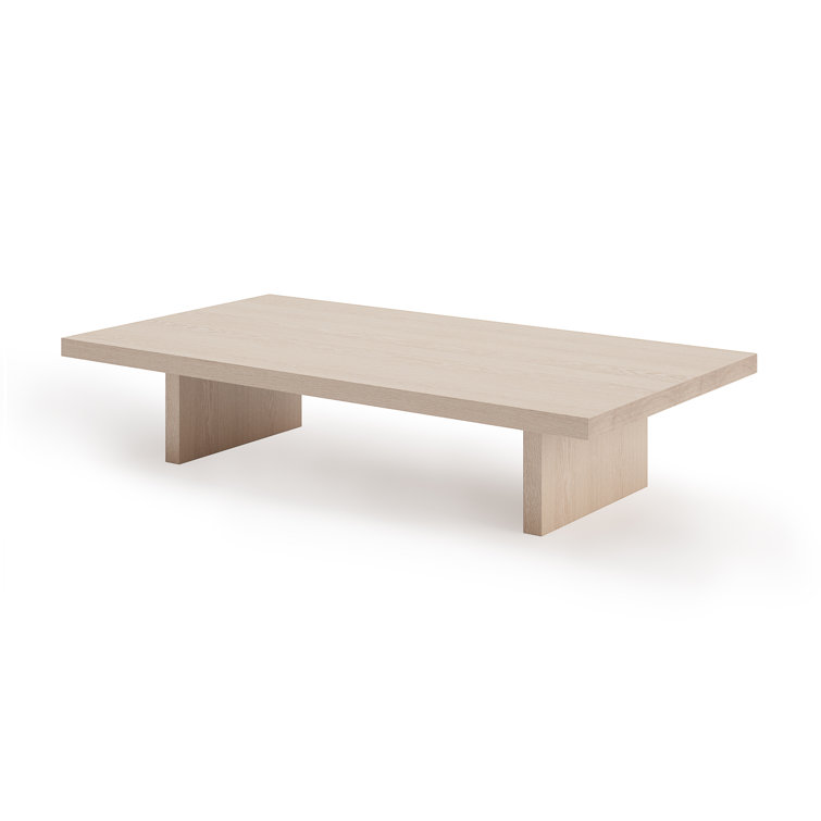 Joss & Main Edenbridge Solid Wood Sled Coffee Table Wayfair