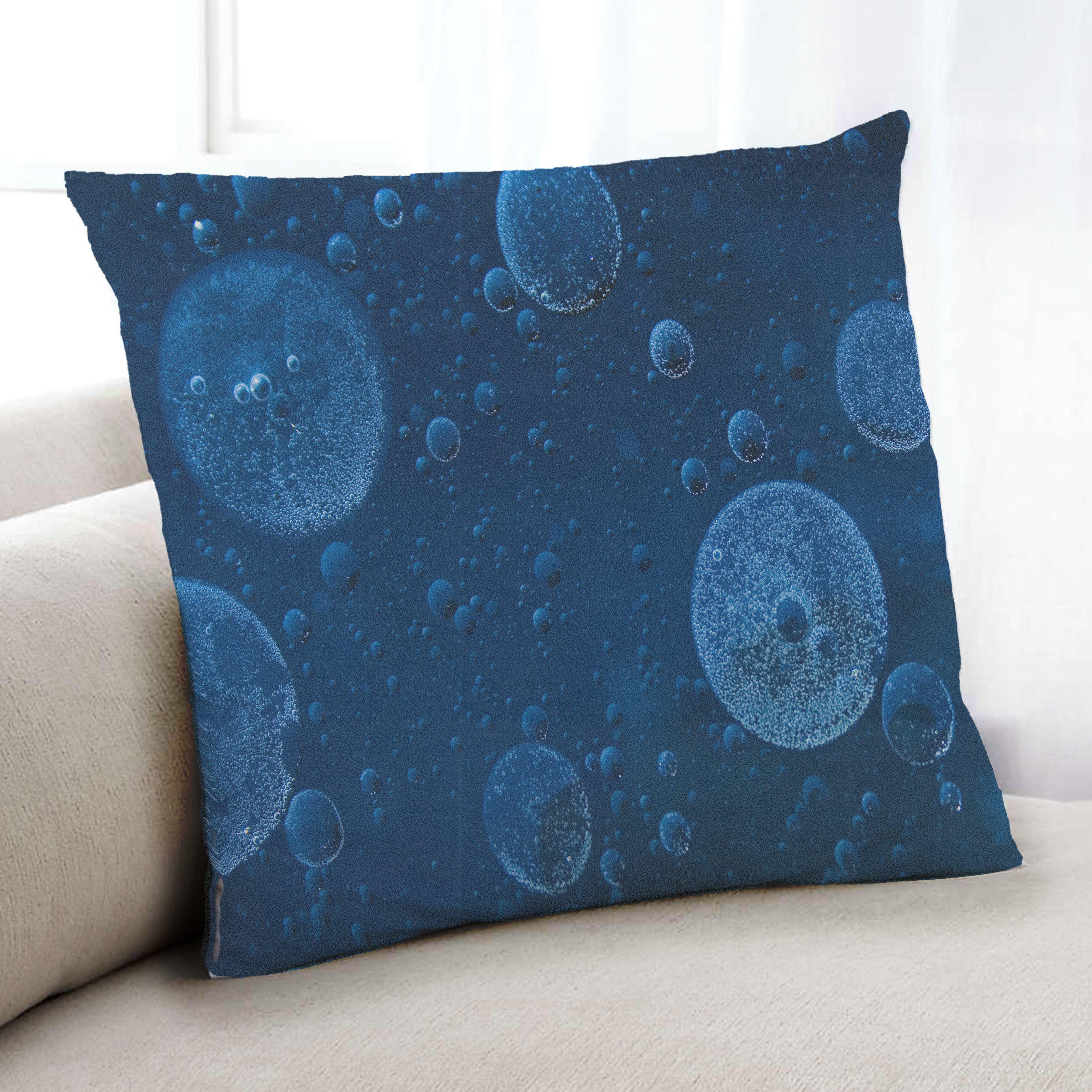 wayfair throw pillows blue