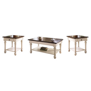Dortch 3 Piece Coffee Table Set by Highland Dunes 2019 Online