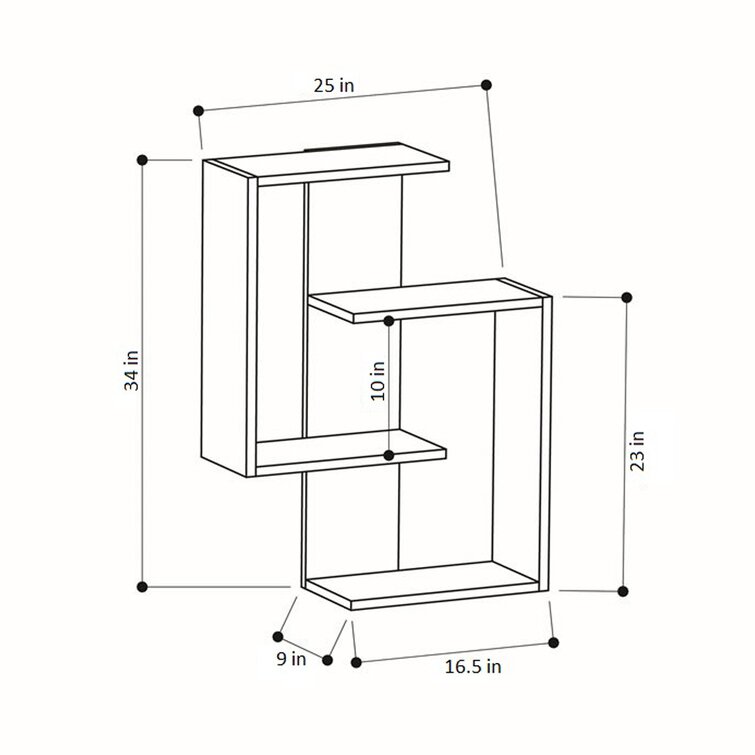 Theodore 3 piece shelf: Kệ sách Theodore 3 mảnh với thiết kế đơn giản nhưng tinh tế sẽ là ngôi nhà của những cuốn sách yêu thích của bạn. Hãy cùng khám phá những hình ảnh chi tiết để có những ý tưởng trang trí phòng để sách thật ấn tượng.