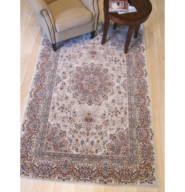 Astoria Grand Pleasant Plains Oriental Beige Area Rug Wayfair