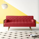 Red Plaid Couch Wayfair