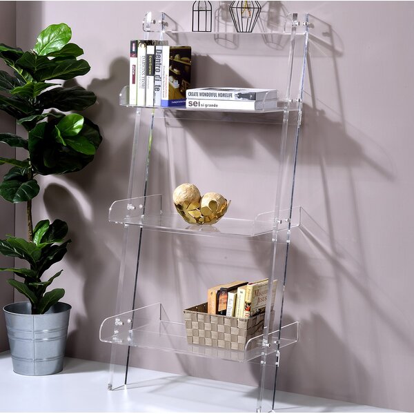 acrylic ladder shelf