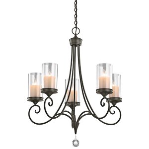 Laurel 5-Light Candle-Style Chandelier