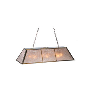 Go to store & view more images Meyda Tiffany Tri-Panel 9-Light Pool Table Lights Pendant