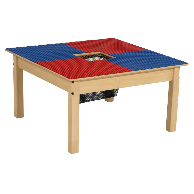 square lego table