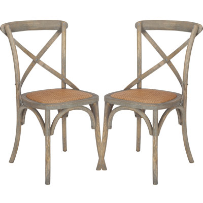 Lark Manor Hyacinthe Dining Chair Colour: Dark Walnut