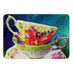 Mad Hatters T-Party V by alyZen Moonshadow Bath Mat