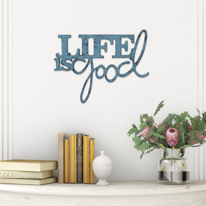 Life Is Good Metal Wall Décor Life Is Good Metal Wall Décor