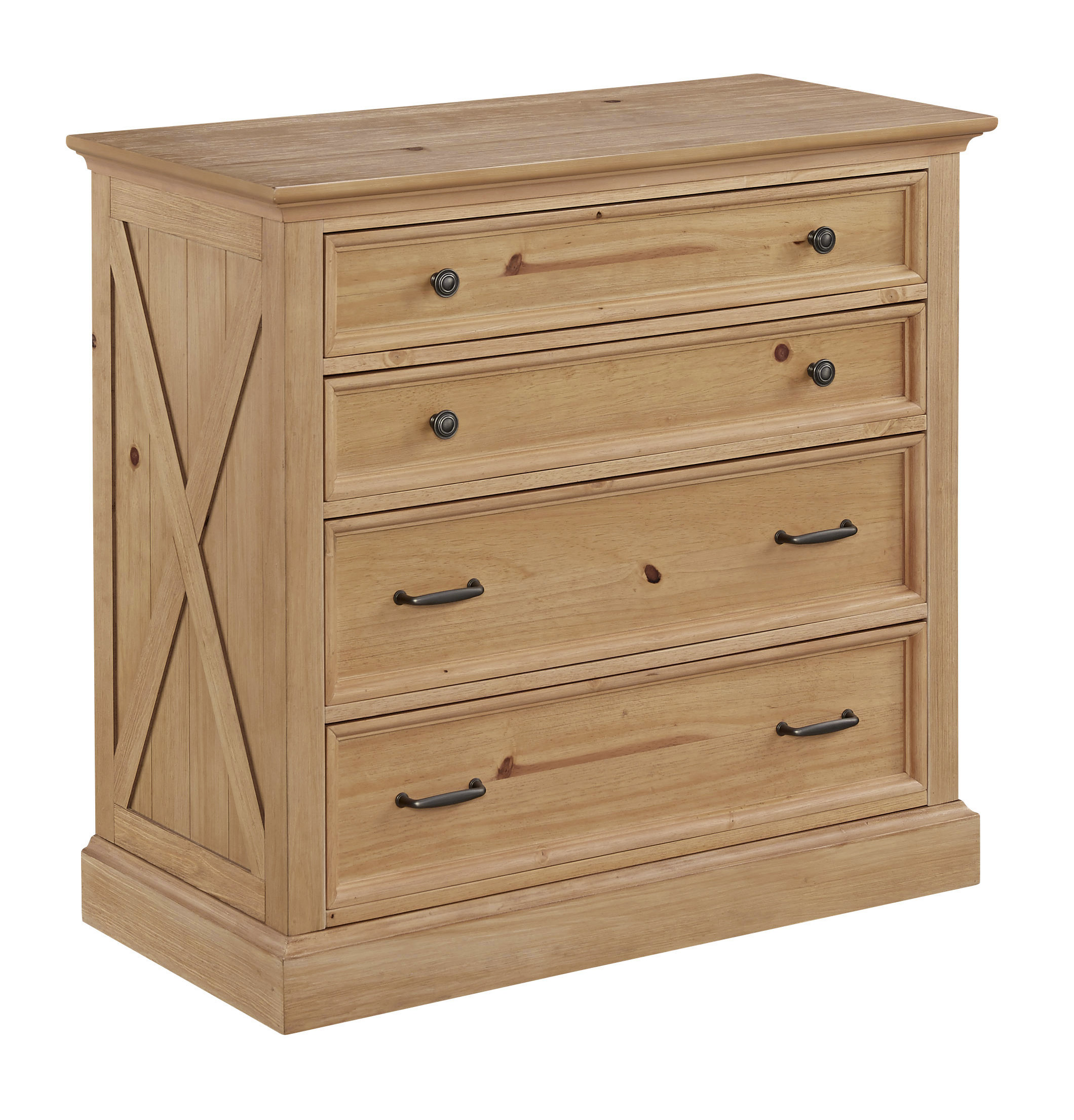 Loon Peak Burbury Country Lodge 4 Drawer Chest Reviews Wayfair