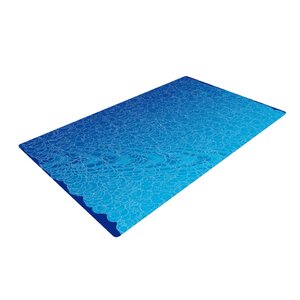 Frederic Levy-Hadida Bubbling Blue Area Rug