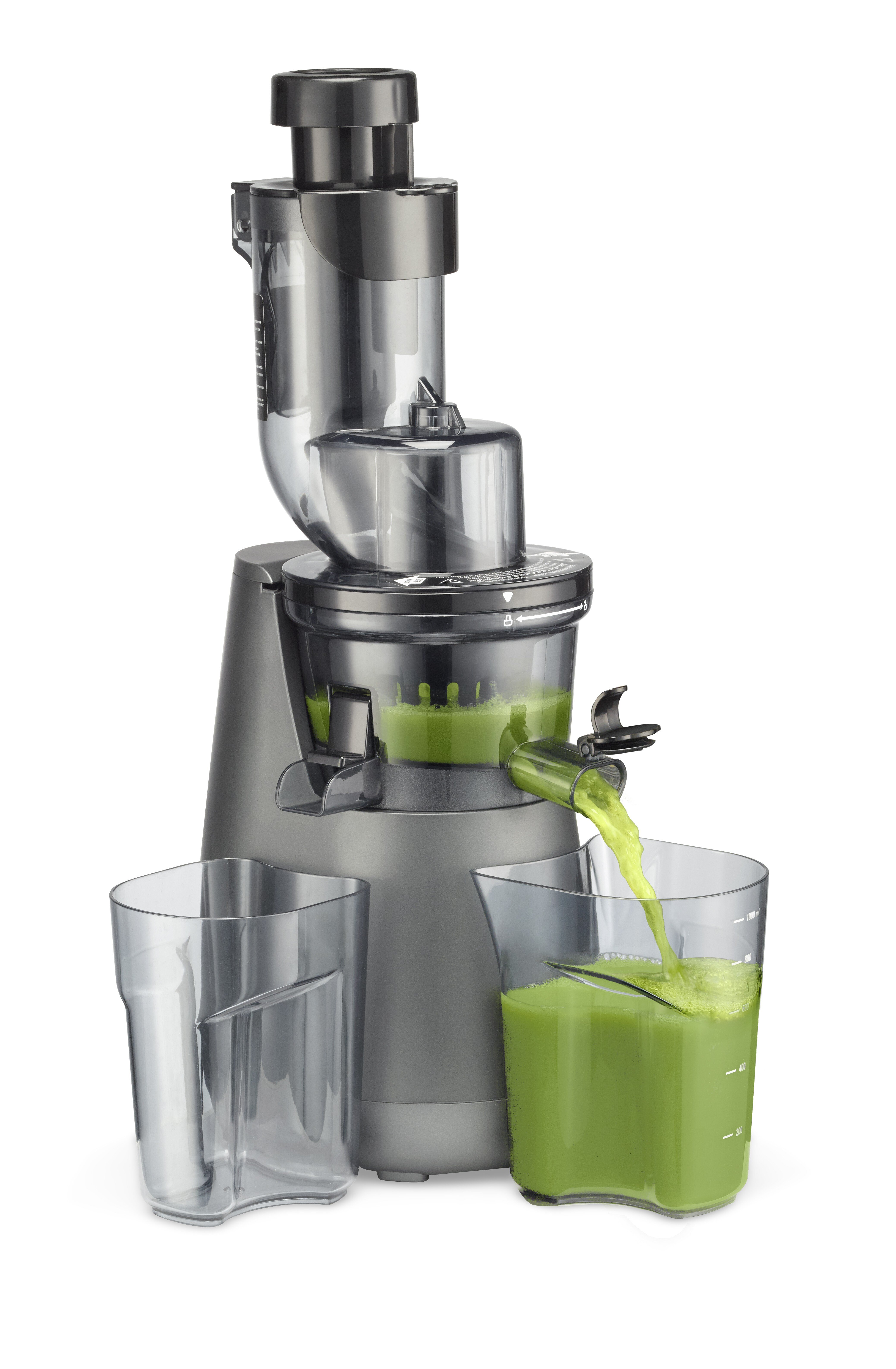 Includes a 99.99% Pulp Free Strainer Quiet 200 W Motor TEC Slow Masticating Juicer Portable Compact Lightweight Cold Press Juicer; Easy to Set Up & Clean; Plus a Powerful 