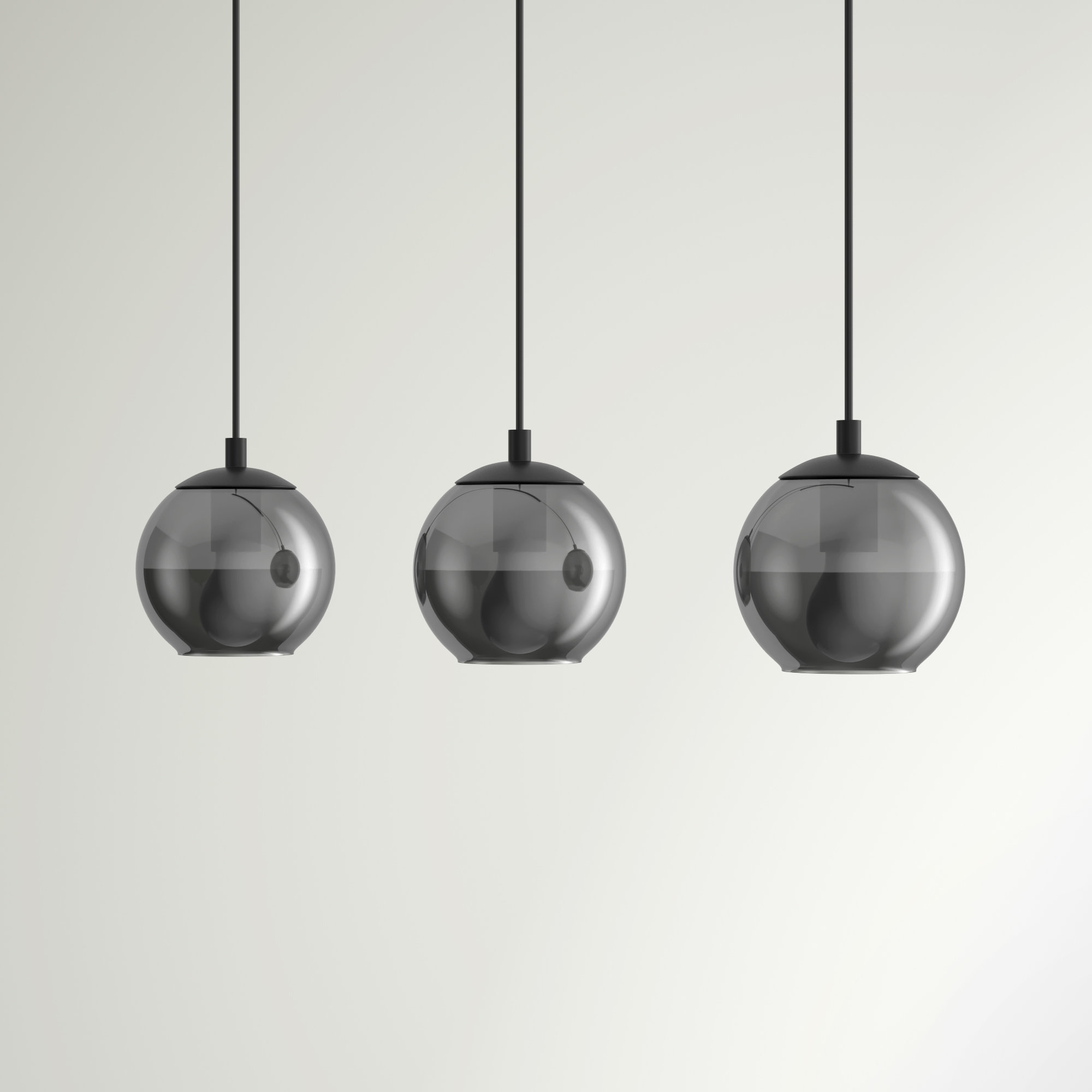 Hykkon Peyton 3Light Kitchen Island Globe Pendant & Reviews Wayfair