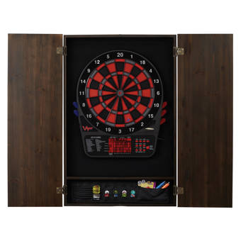 Gld Products Viper Neptune Electronic Dartboard And Cabinet Set